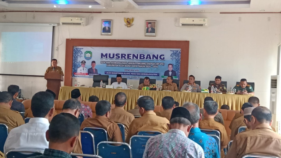 Pemerintah Kabupaten Aceh Barat Daya Gelar Musrenbang RPJPD 2025-2045